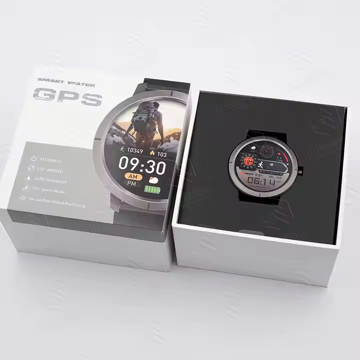 Smartwatch Custom - 다중 위성 GPS 위치 스포츠 스마트워치