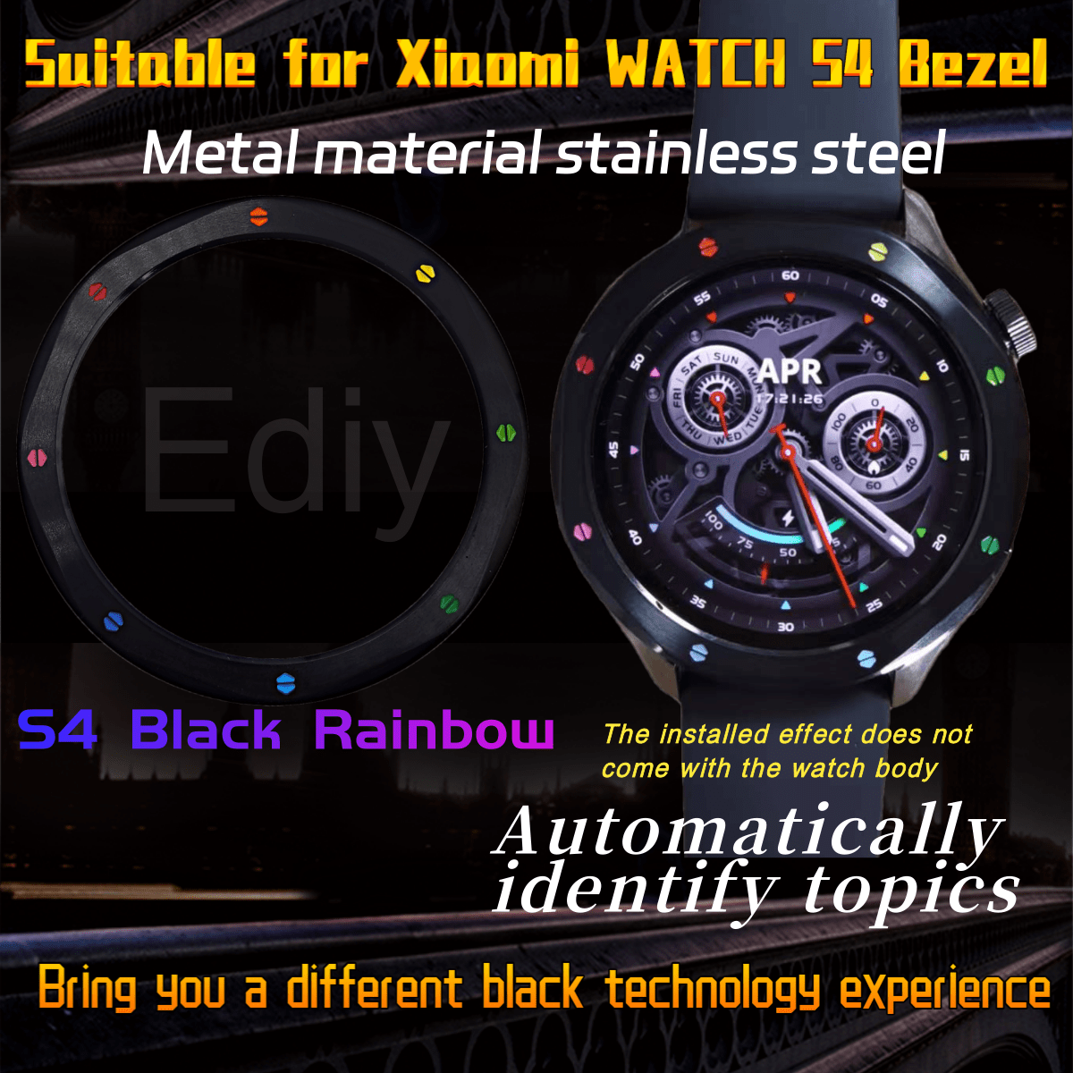 Xiaomi Smartwatch S3 Accessories - 샤오미 워치 S4 ESIM/S3 ESIM용 메탈