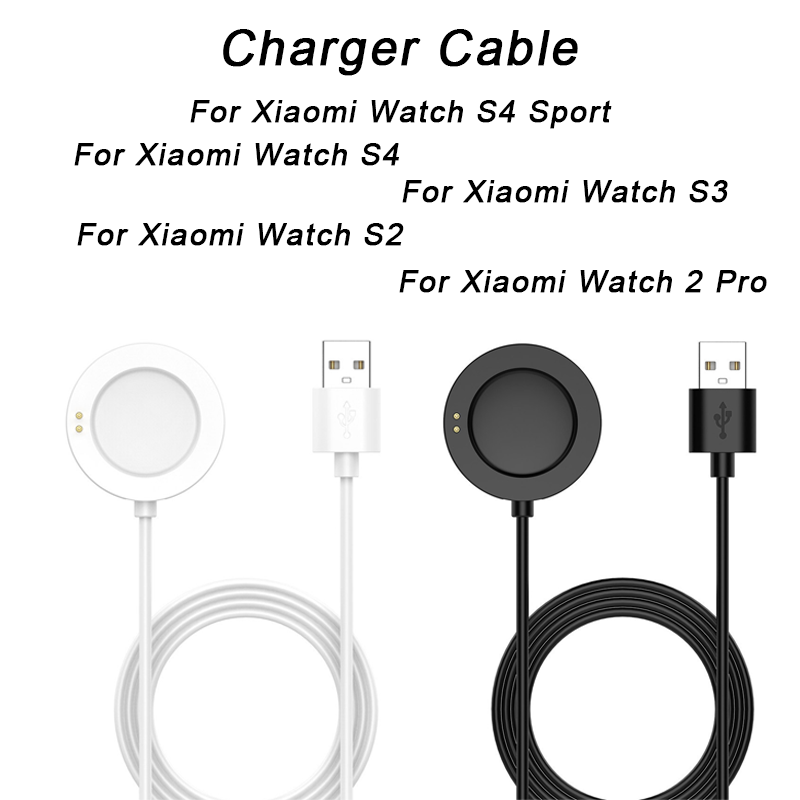 Xiaomi Smartwatch S3 Accessories - 자석 충전기 100cm USB 케이블 샤오미