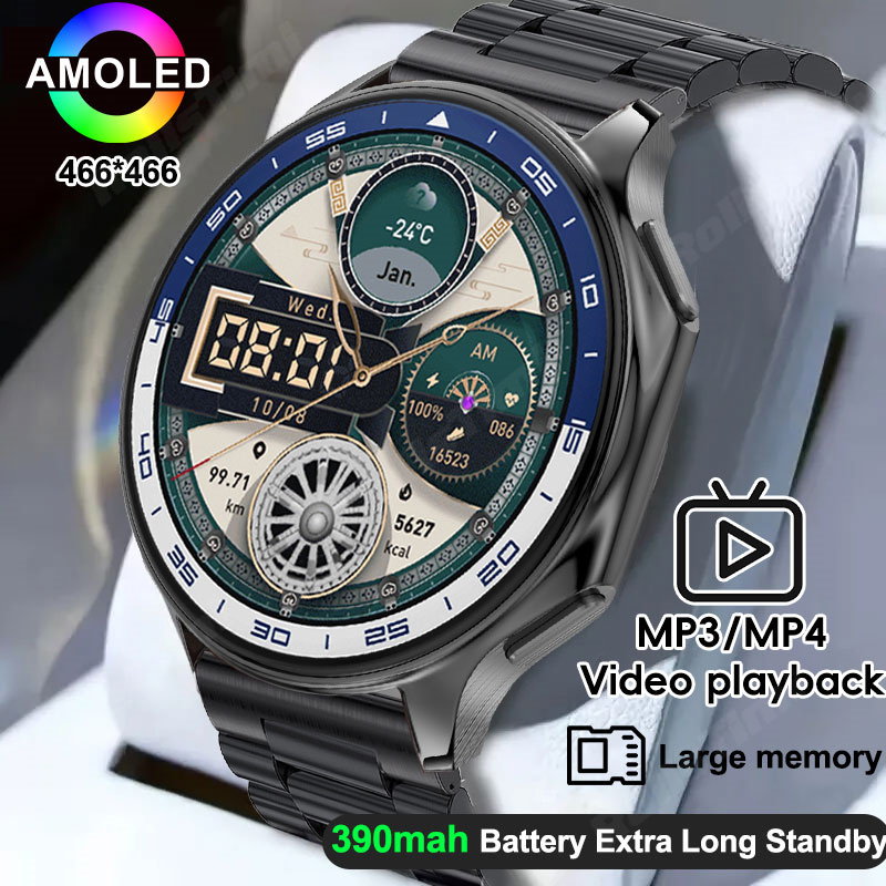 Smartwatch X - 1.43 AMOLED 스마트 시계 3D 서라운드