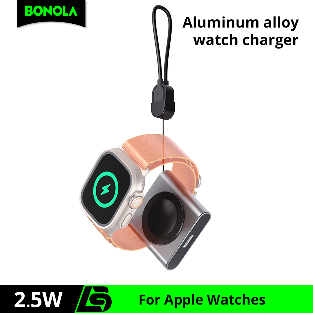 Watch Charger Cable - Apple Watch 11/Ultra/10/9/8/7/6용 Bonola 자기 시계