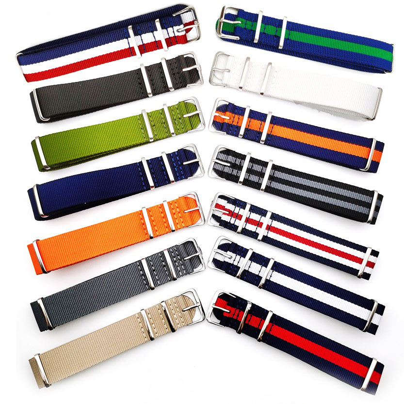 Nylon Nato Strap - 나일론 시계 스트랩 시계 밴드 벨트