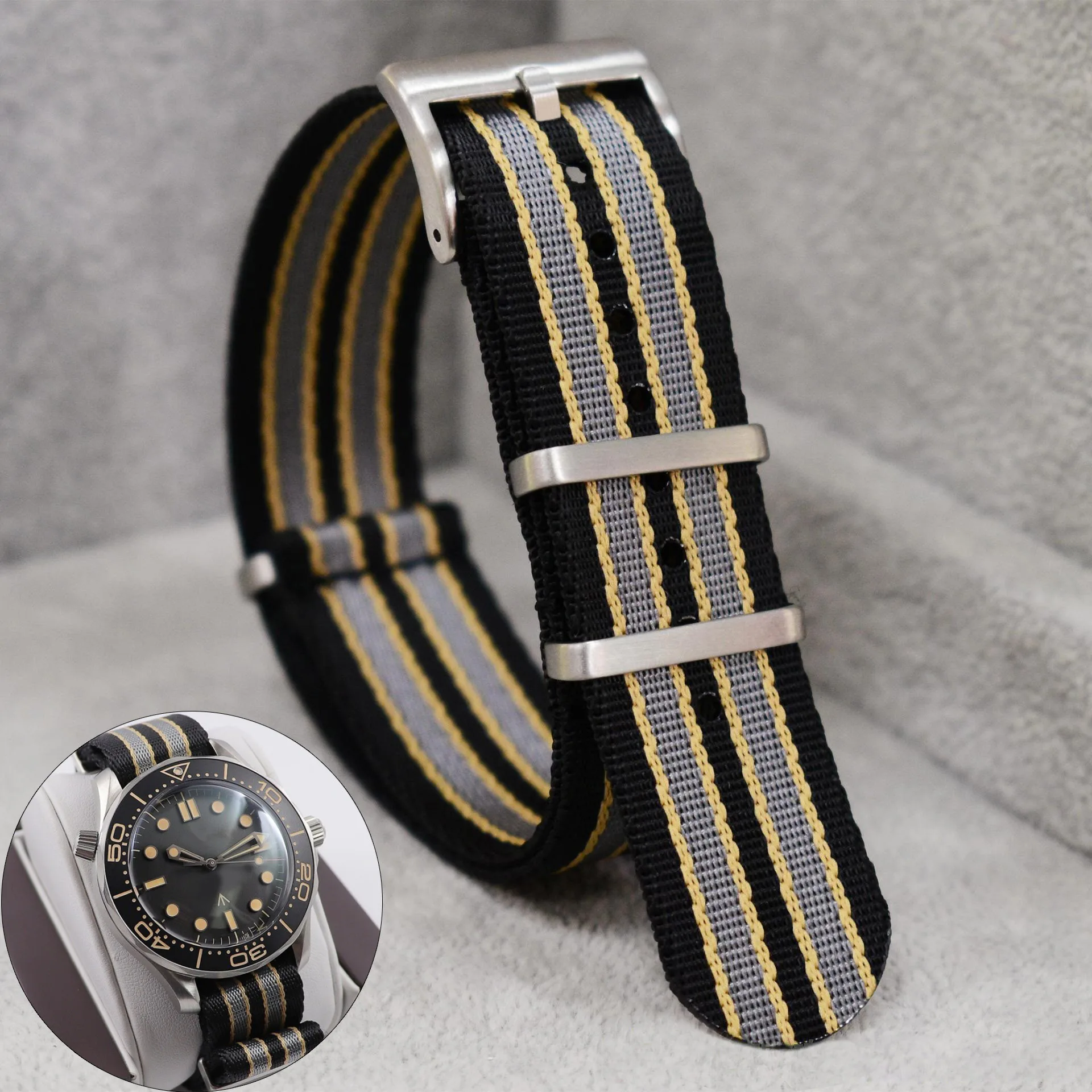 Nylon Nato Strap - 롤렉스 프리미엄 소프트 유니버설 스포츠 시계