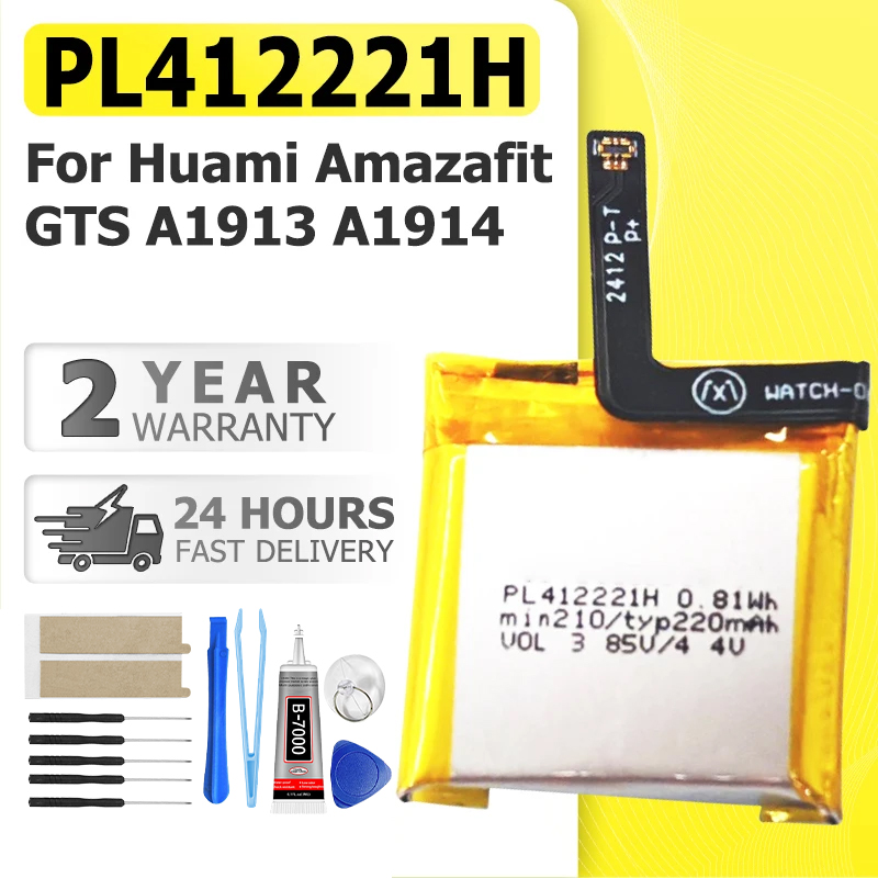 Smartwatch A1914 - PL412221H Huami Amazafit GTS A1913 A1914