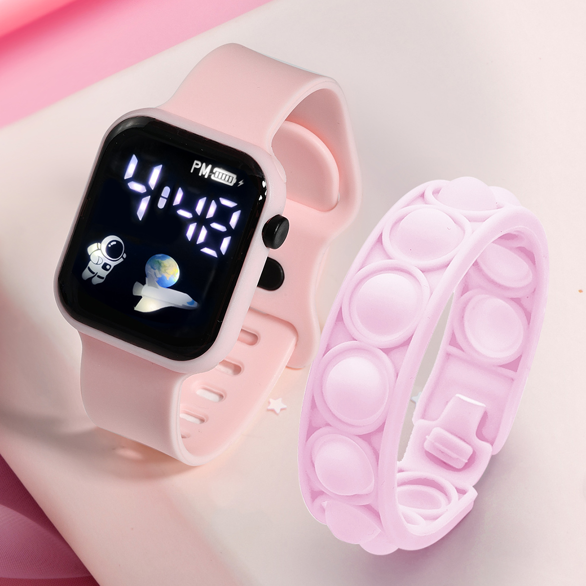 Smartwatch Icon - 어린이 스마트 워치 팔찌, 심플하고 세련된
