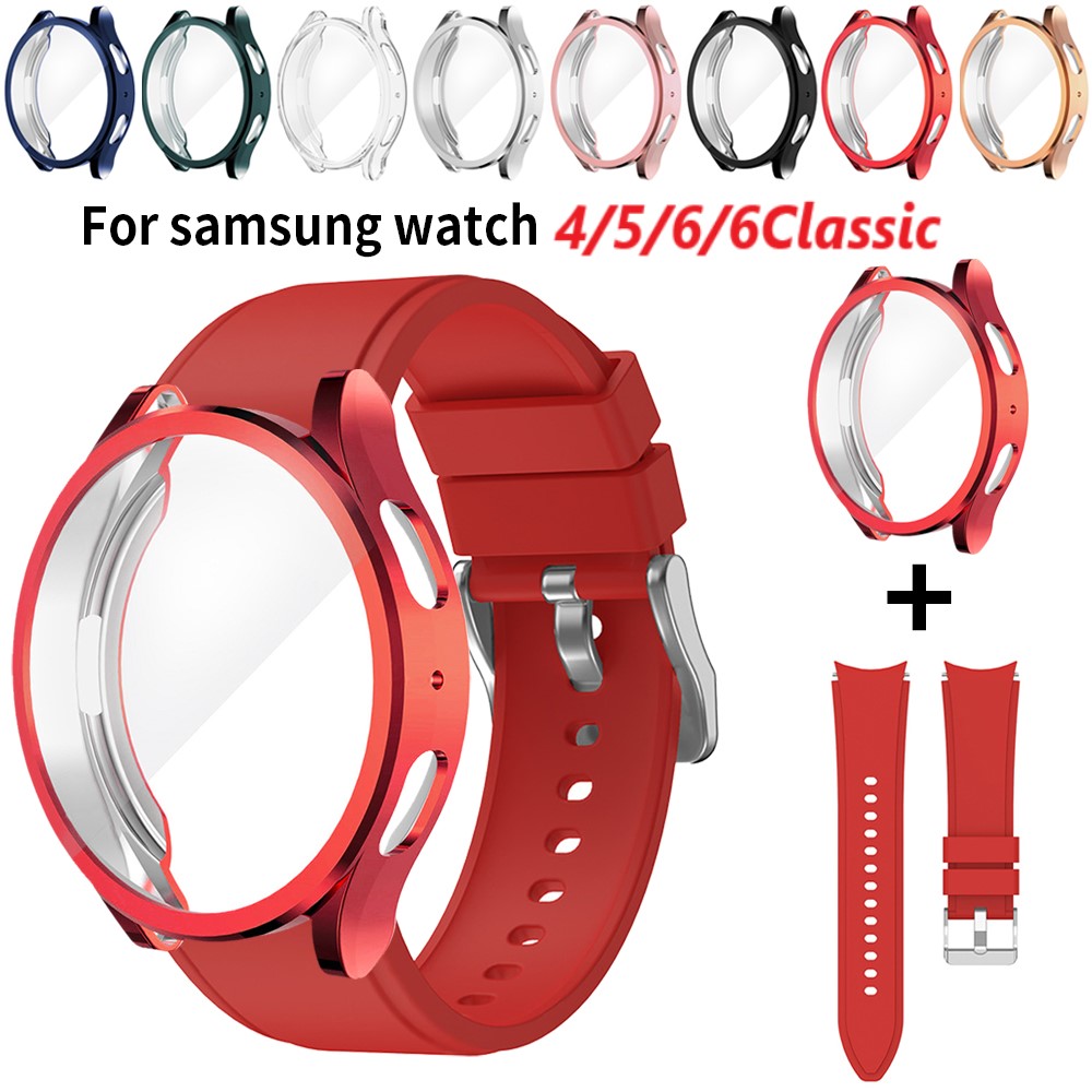 삼성 갤럭시 워치용 보호 케이스 및 밴드, 소프트 TP - Accessories For Galaxy Watch 5 리뷰 및 가격