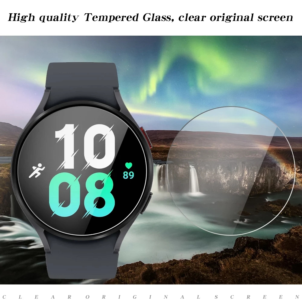 삼성 갤럭시 시계 7 6 5 4 40mm 44mm 강화 - Accessories For Galaxy Watch 5 리뷰 및 가격
