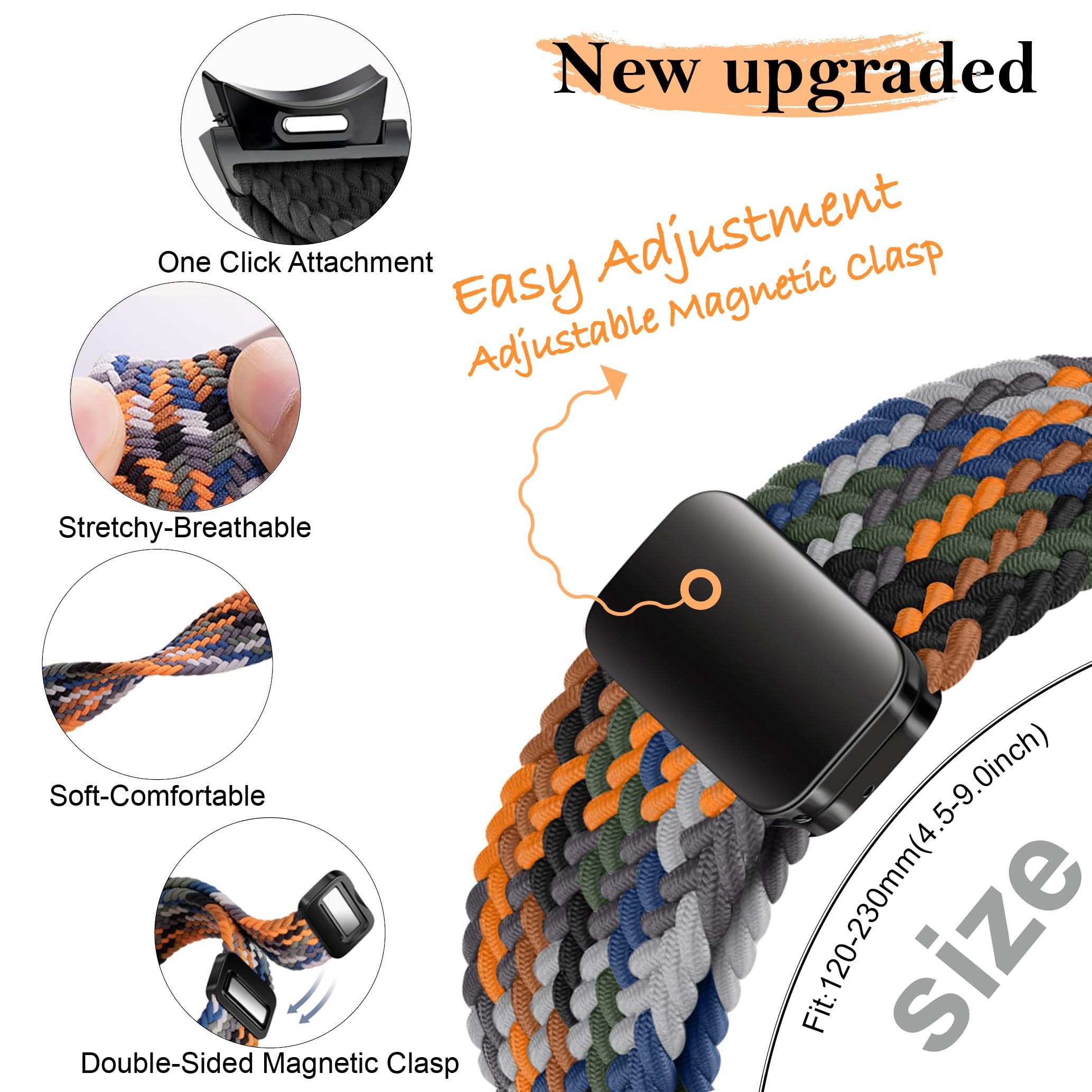삼성 갤럭시 시계 7 6 5 4 클래식/5 프로 45m - Solo Loop Strap 리뷰 및 가격