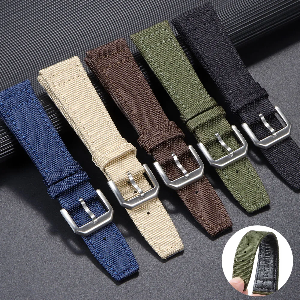 IWC 파일럿 시계 밴드 용 나일론 캔버스 시계 스트랩 - Nylon Nato Strap 리뷰 및 가격