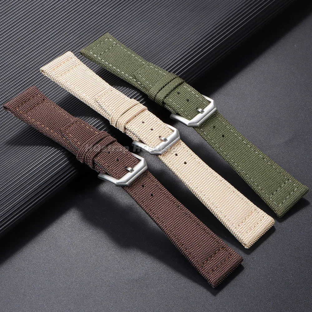IWC 파일럿 시계 밴드 용 나일론 캔버스 시계 스트랩 - Nylon Nato Strap 리뷰 및 가격
