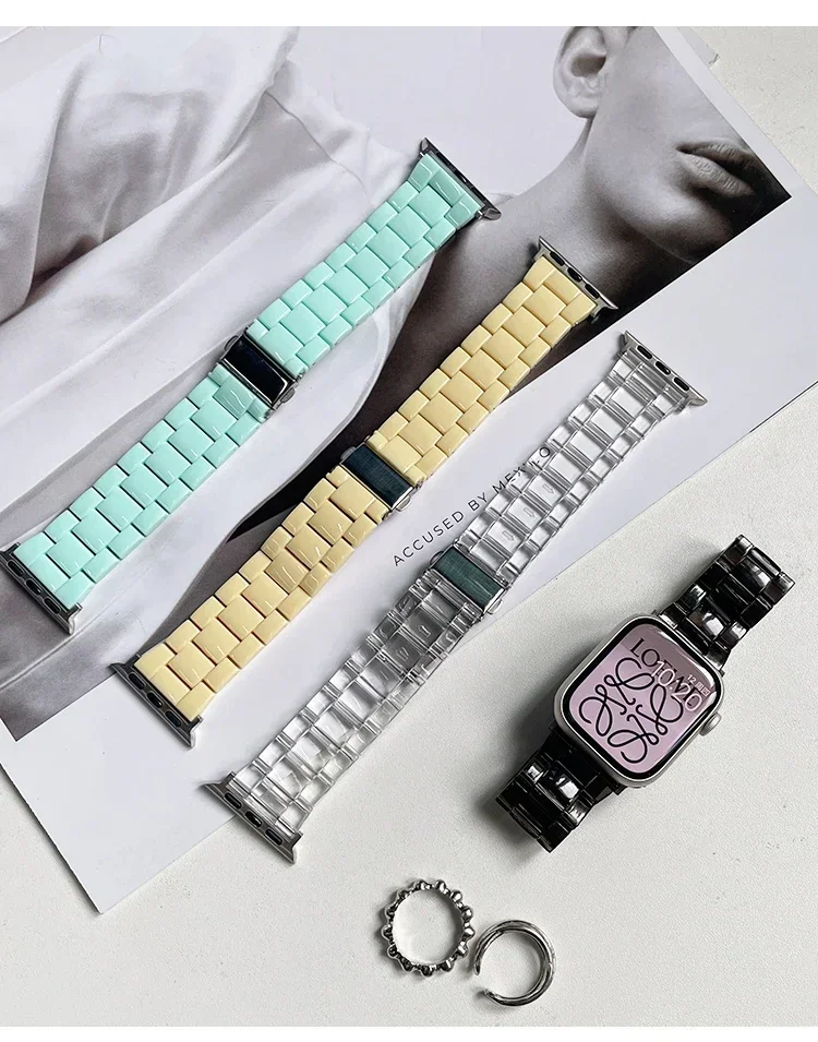 시계 스트랩 + 케이스 + 유리 apple 시계 밴드  - Smartwatch Band Accessories 리뷰 및 가격