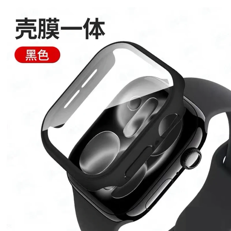강화 유리+케이스 애플 워치 11 10 46mm 42m - Smartwatch Band Accessories 리뷰 및 가격
