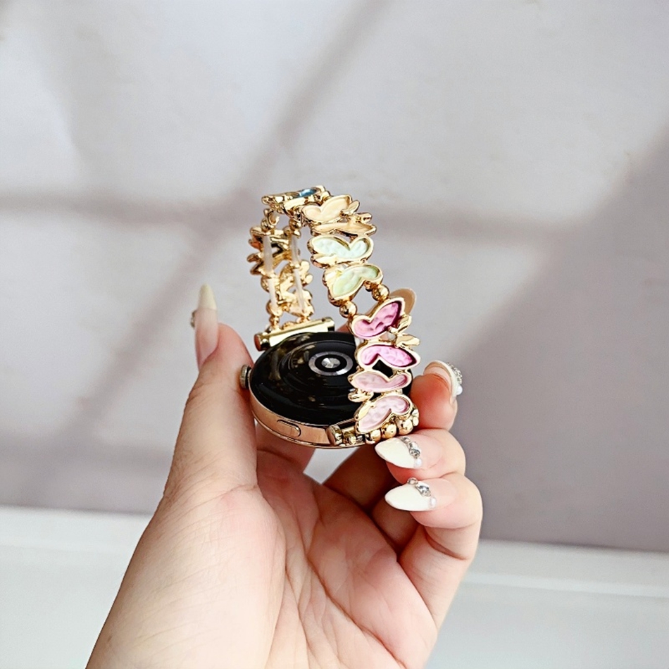 삼성 갤럭시 시계 7 6 4 클래식 5 프로 럭셔리 레 - Accessories For Galaxy Watch 5 리뷰 및 가격
