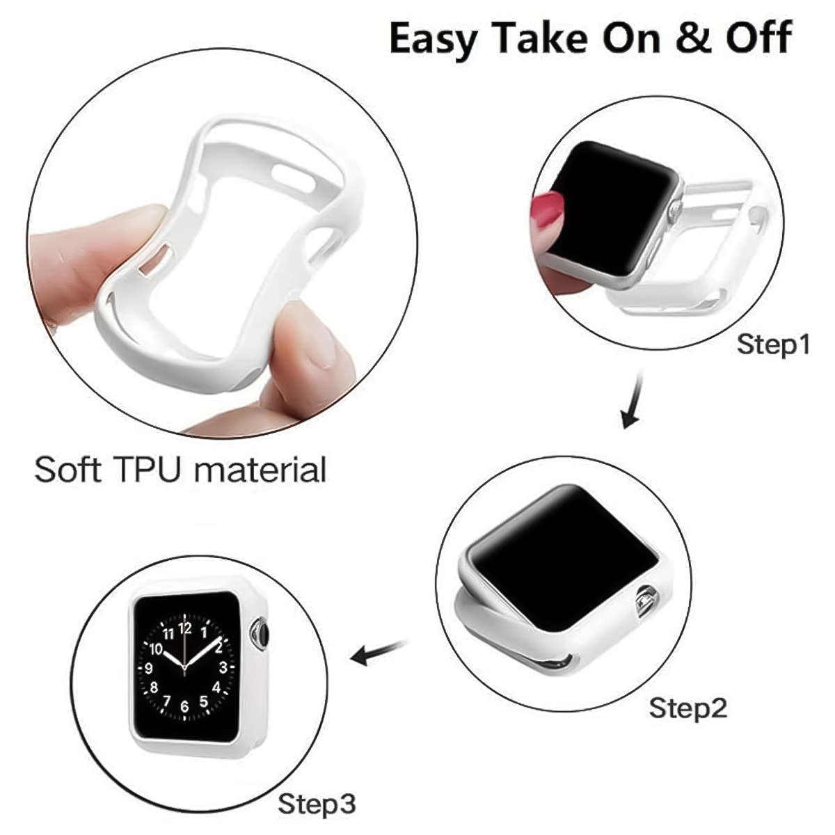 화웨이 시계 용 TPU 실리콘 케이스 3 스마트 시계  - Huawei Smartwatch Accessories 리뷰 및 가격