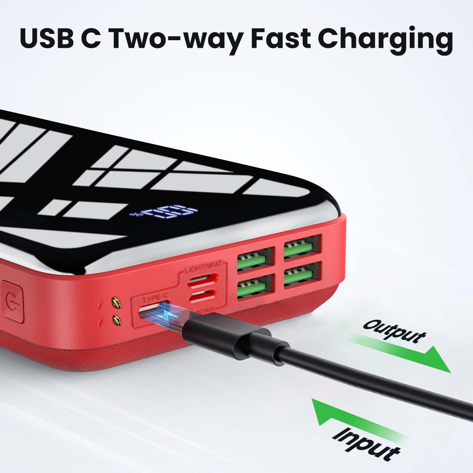 휴대용 충전기 30000mAh 보조배터리, USB-C  - Watch Charger Cable 리뷰 및 가격