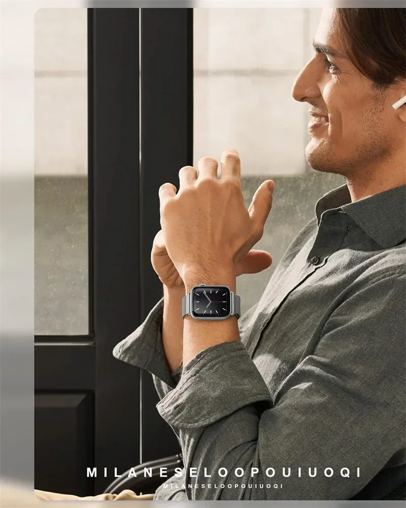 애플 워치용 밀라노 루프 스트랩, 울트라-2, 49mm - Milanaise Mesh Band 리뷰 및 가격