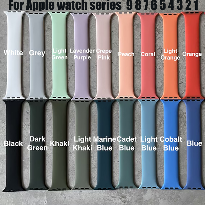 Apple Watch 밴드 용 솔로 루프 실리콘 40m - Solo Loop Strap 리뷰 및 가격