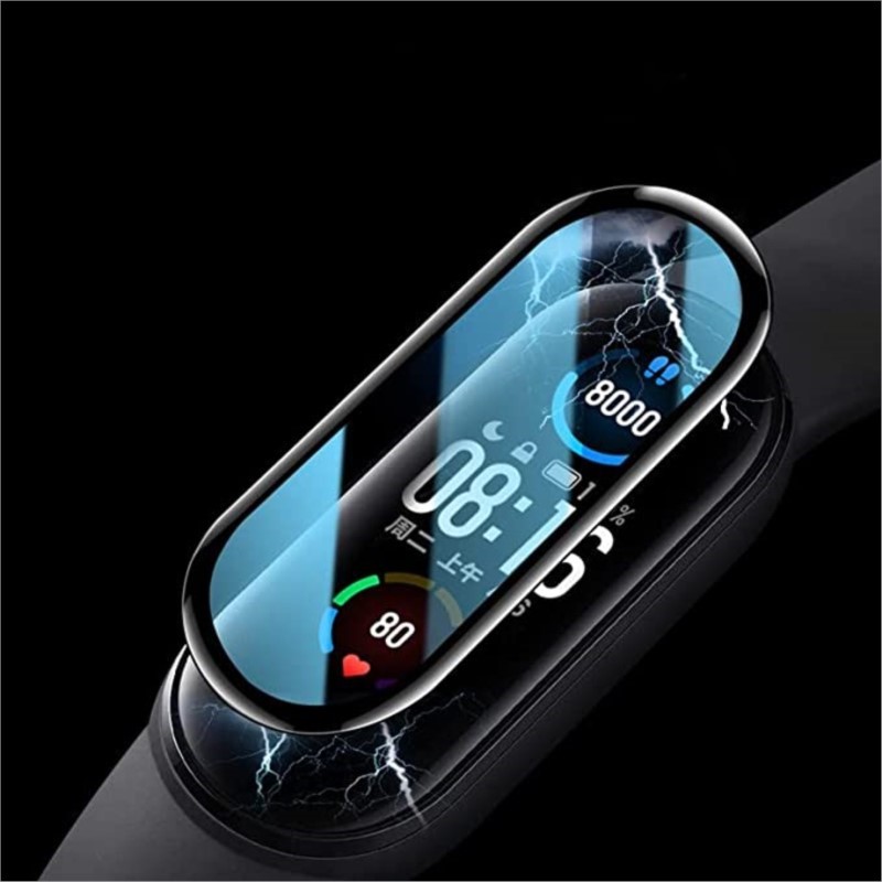Xiaomi 미밴드 6 7 Miband 소프트 유리 보 - Smartwatch Band Accessories 리뷰 및 가격