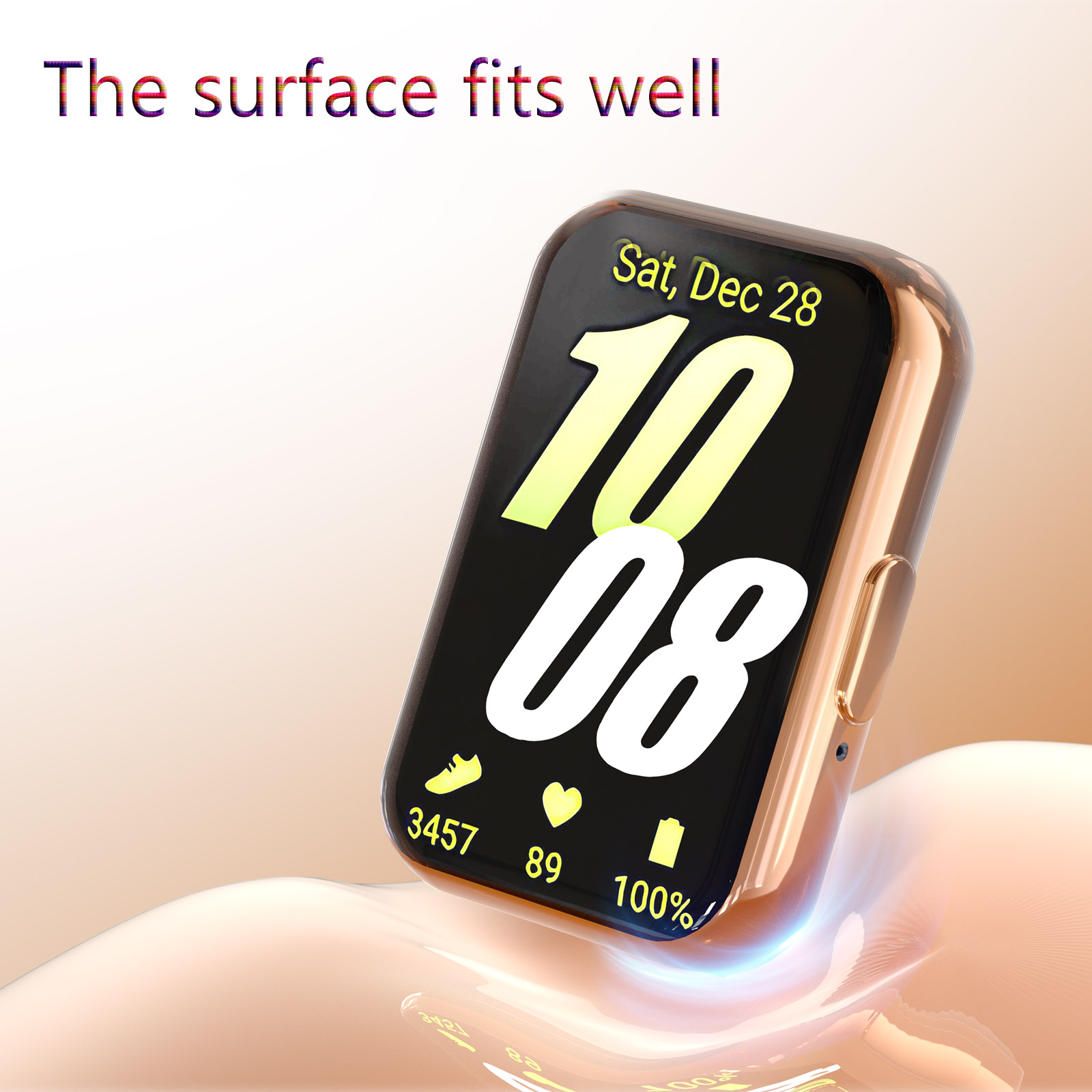 삼성 갤럭시 핏 3 용 커버, 올 어라운드 소프트 TP - Smartwatch Icon 리뷰 및 가격