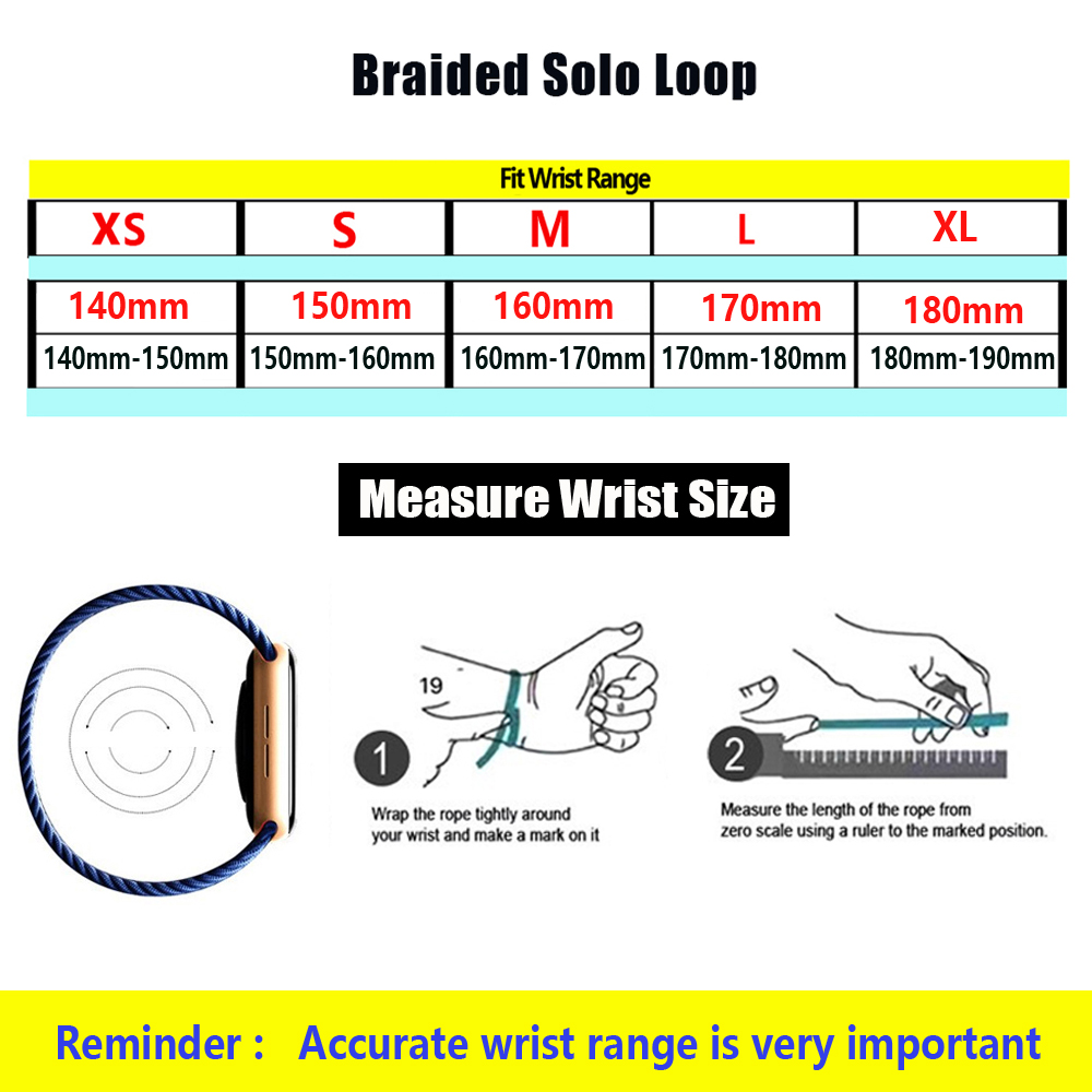 팔찌 미 밴드 5 6 스트랩 나일론 꼰 솔로 루프 pu - Solo Loop Strap 리뷰 및 가격