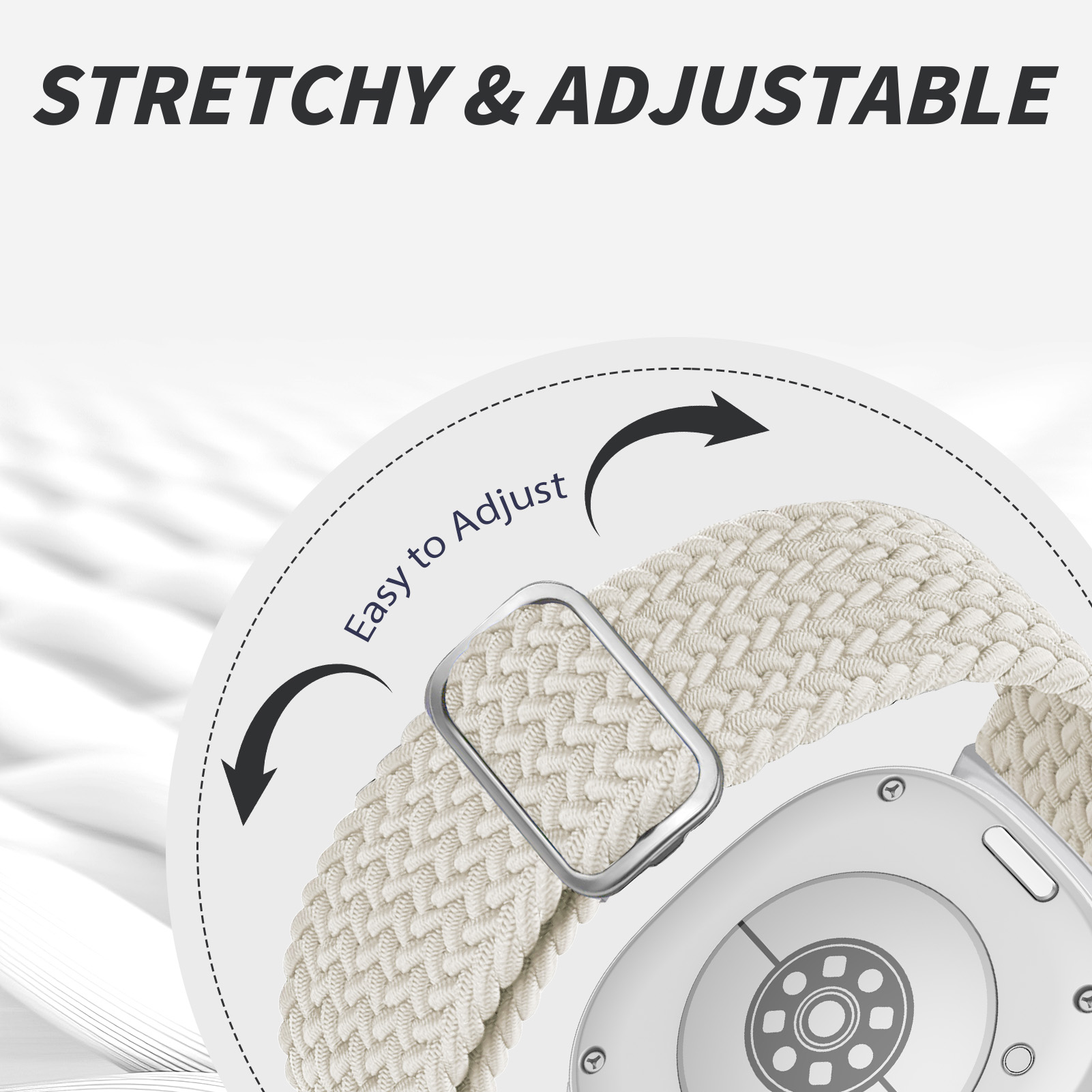 삼성 갤럭시 워치 8 스트랩 40mm 44mm용 브레이 - Solo Loop Strap 리뷰 및 가격