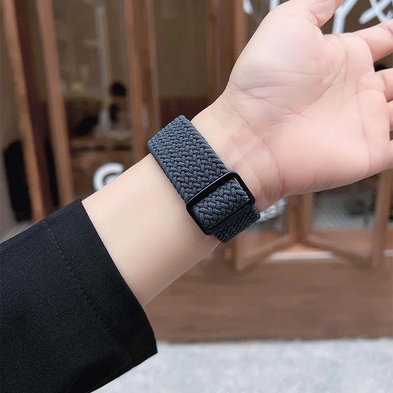 애플 워치 밴드용 브레이드 스트랩, 탄성 조절 가능 팔 - Solo Loop Strap 리뷰 및 가격