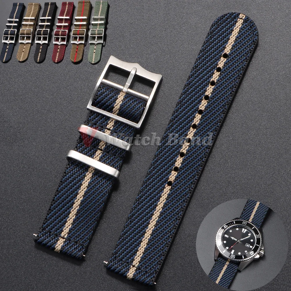 오메가 시계 밴드 용 튜더 용 20 22mm 나일론 스 - Nylon Nato Strap 리뷰 및 가격