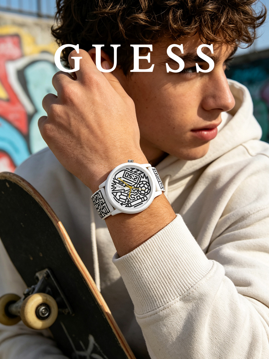 게스 유니섹스 쿼츠 시계 화이트 실리콘 스트랩 아날로그 - Smartwatch Guess 리뷰 및 가격