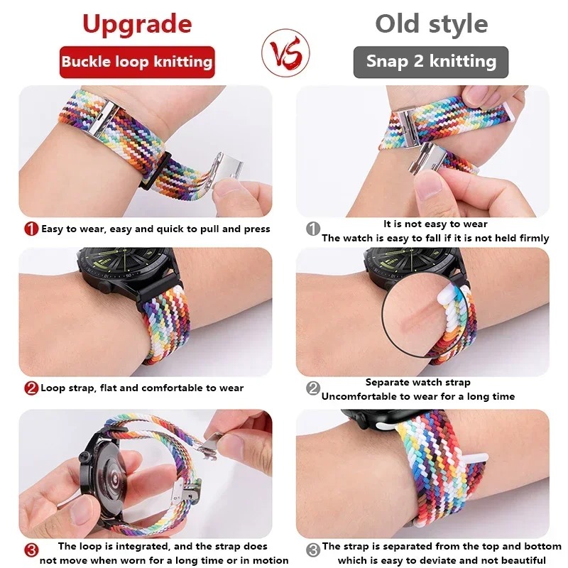삼성 갤럭시 워치 4 6 클래식 5 프로 42 46mm - Solo Loop Strap 리뷰 및 가격