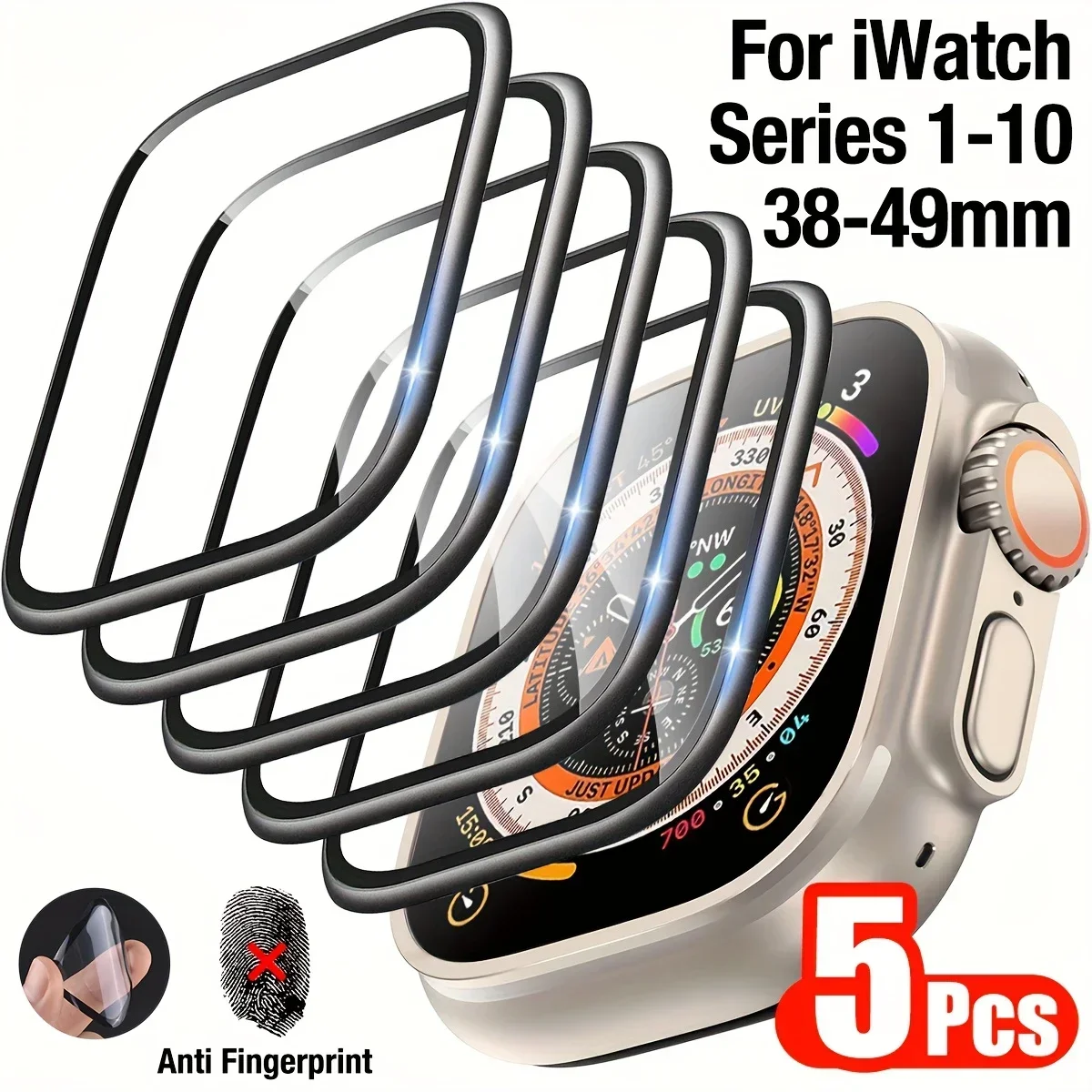 1-5개 애플 워치 울트라 3-2 49mm 41-45m - Smartwatch Icon 리뷰 및 가격