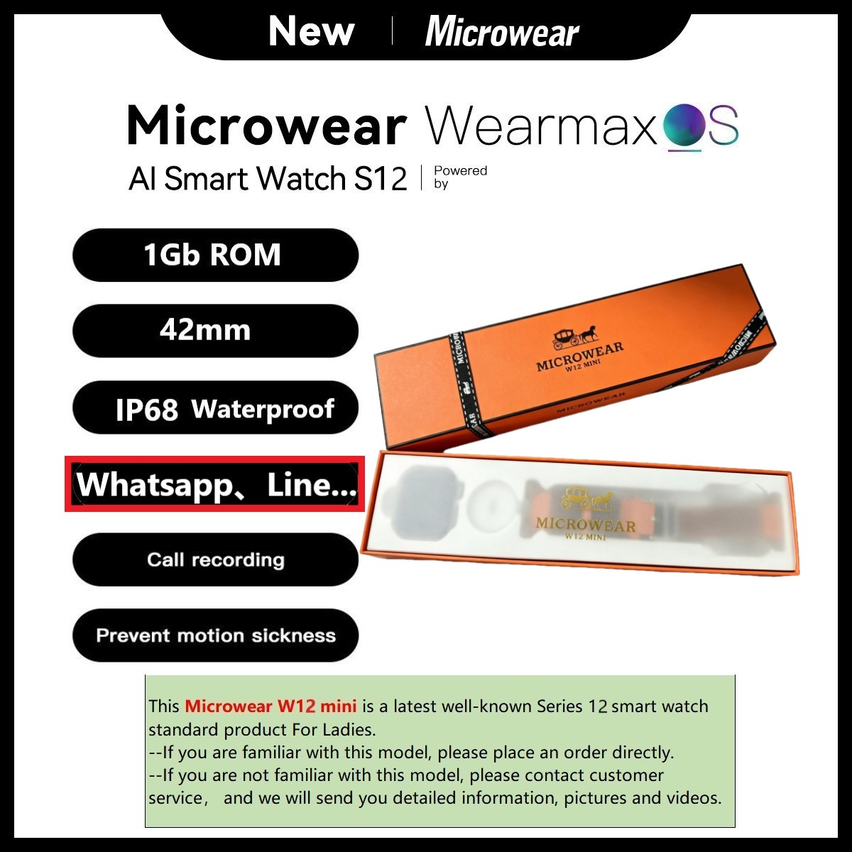 마이크로웨어 W12미니 W11미니 워치12 워치11 미 - Smartwatch M Active 리뷰 및 가격