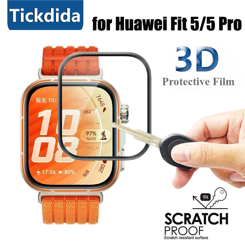 화웨이 워치 핏 5 프로 핏5용 소프트 강화유리 화웨이 - Huawei Smartwatch Accessories 리뷰 및 가격