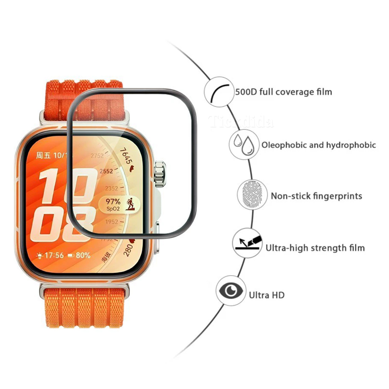 화웨이 워치 핏 5 프로 핏5용 소프트 강화유리 화웨이 - Huawei Smartwatch Accessories 리뷰 및 가격