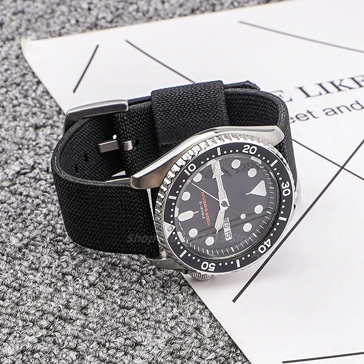 나일론 시계 밴드 18mm 20mm 22mm 24mm  - Nylon Nato Strap 리뷰 및 가격