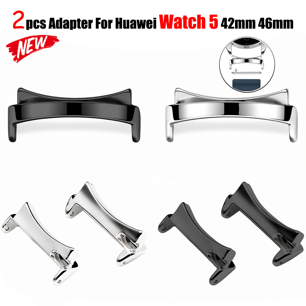 화웨이 시계 5 42mm 스마트워치용 2개 어댑터 화웨 - Smartwatch Band Accessories 리뷰 및 가격