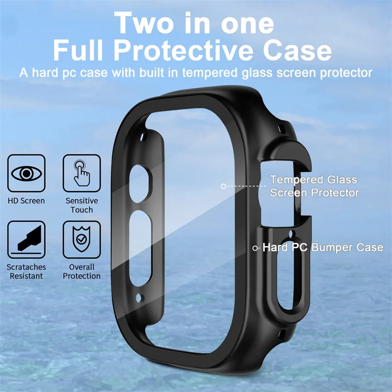 Apple Watch Ultra 49mm PC 범퍼 + - Smartwatch Band Accessories 리뷰 및 가격