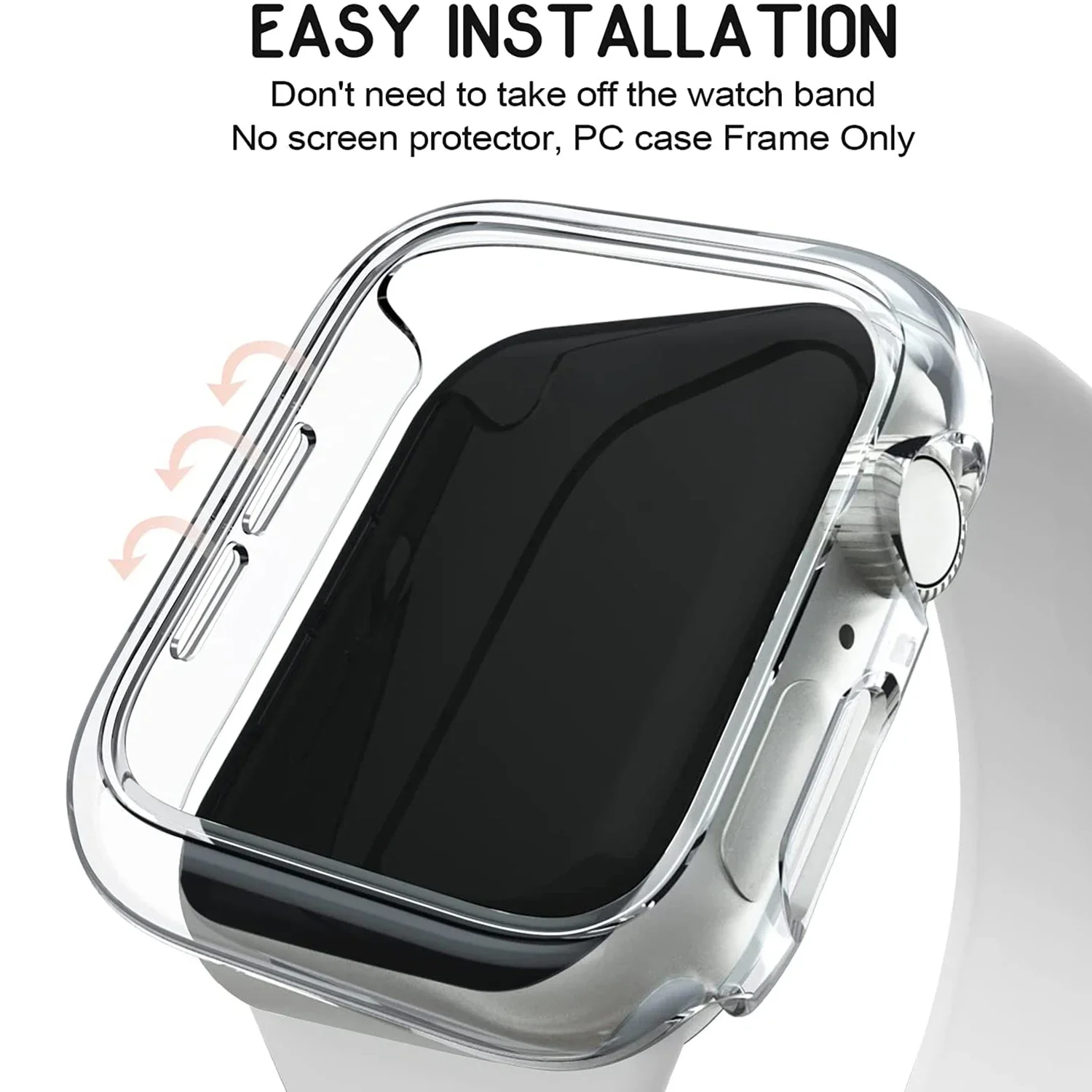 애플워치 케이스 커버 45mm 41mm 44mm 40m - Smartwatch Band Accessories 리뷰 및 가격